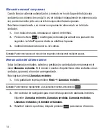 Preview for 22 page of Samsung SGHS125G Manual Del Usuario