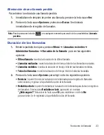 Preview for 27 page of Samsung SGHS125G Manual Del Usuario