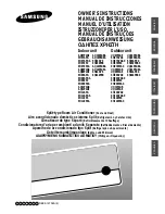 Samsung SH07APG Owner'S Instructions Manual preview