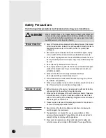 Предварительный просмотр 2 страницы Samsung SH07APG Owner'S Instructions Manual