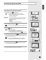 Preview for 15 page of Samsung SH07APG Owner'S Instructions Manual