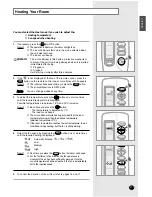 Preview for 11 page of Samsung SH07AS2 Owner'S Instructions Manual