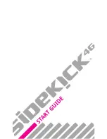 Samsung Sidekick 4g Start Manual preview
