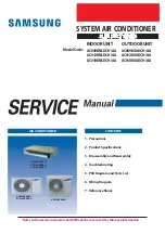 Preview for 1 page of Samsung SLIM DUCT Series Service Manual