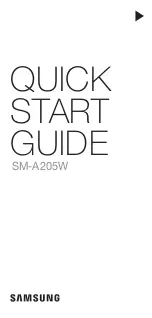 Preview for 2 page of Samsung SM-A205W Quick Start Manual