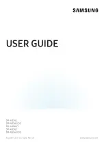 Preview for 1 page of Samsung SM-A356E User Manual