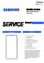 Samsung SM-A507FN Service Manual preview
