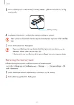 Предварительный просмотр 27 страницы Samsung SM-A705YN User Manual