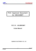 Samsung SM-G386T User Manual preview