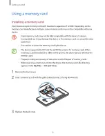 Preview for 16 page of Samsung SM-G531H User Manual