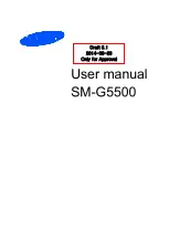 Preview for 1 page of Samsung SM-G5500 User Manual