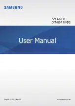Samsung SM-G611F/DS User Manual preview