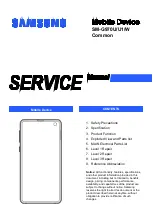 Preview for 1 page of Samsung SM-G970U Service Manual