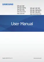 Samsung SM-J415N User Manual preview