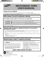 Samsung SMH1622B/XAA User Manual preview