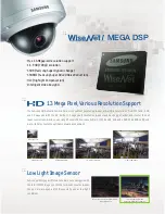 Предварительный просмотр 3 страницы Samsung SNV-5080 Brochure & Specs