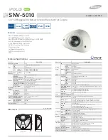 Предварительный просмотр 8 страницы Samsung SNV-5080 Brochure & Specs