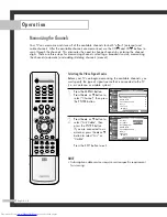 Preview for 28 page of Samsung SP-46L3HR Owner'S Instructions Manual