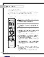 Preview for 46 page of Samsung SP-46L3HR Owner'S Instructions Manual