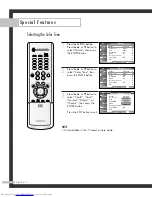 Preview for 50 page of Samsung SP-46L3HR Owner'S Instructions Manual