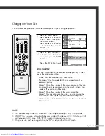 Preview for 51 page of Samsung SP-46L3HR Owner'S Instructions Manual