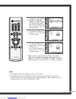 Preview for 71 page of Samsung SP-46L3HR Owner'S Instructions Manual