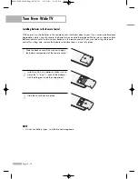 Предварительный просмотр 14 страницы Samsung SP42L6HN Owner'S Instructions Manual