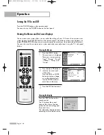 Preview for 26 page of Samsung SP42L6HN Owner'S Instructions Manual