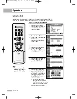 Preview for 34 page of Samsung SP42L6HN Owner'S Instructions Manual