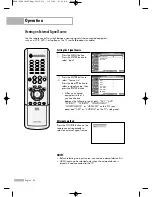 Preview for 38 page of Samsung SP42L6HN Owner'S Instructions Manual