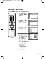 Preview for 39 page of Samsung SP42L6HN Owner'S Instructions Manual