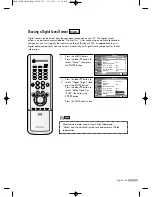 Preview for 67 page of Samsung SP42L6HN Owner'S Instructions Manual