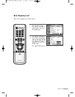 Preview for 73 page of Samsung SP42L6HN Owner'S Instructions Manual