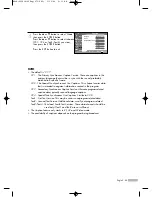 Preview for 85 page of Samsung SP42L6HN Owner'S Instructions Manual