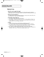 Preview for 92 page of Samsung SP42L6HN Owner'S Instructions Manual