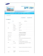 Preview for 19 page of Samsung SPF-72H User Manual