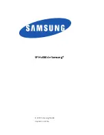 Preview for 1 page of Samsung SPH-A580 Series Guía Del Teléfono