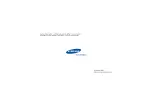 Samsung SPH-A640S User Manual preview