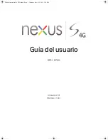 Samsung SPH-D720 Nexus S 4G Guía Del Usuario preview