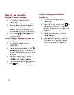 Preview for 32 page of Samsung SPH-M270 Manual Del Usuario