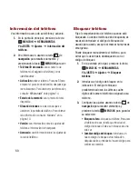 Preview for 64 page of Samsung SPH-M270 Manual Del Usuario