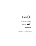 Samsung SPH-M320 Manual Del Usuario preview