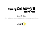 Preview for 1 page of Samsung SPHD710 User Manual