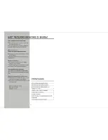 Предварительный просмотр 2 страницы Samsung SRG-058 Owner'S Instructions Manual