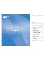 Samsung ST510 User Manual preview