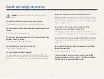 Preview for 2 page of Samsung ST76 User Manual