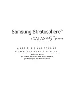 Preview for 2 page of Samsung Stratosphere SCH-I405 Manual Del Usuario