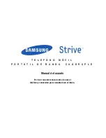 Preview for 1 page of Samsung Strive SGH-A687 Series Manual Del Usuario