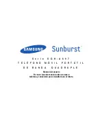 Preview for 1 page of Samsung SUNBURST SGH-A697 Series Manual Del Usuario