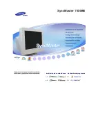 Samsung SyncMaster 1100MB Manual Del Usuario preview